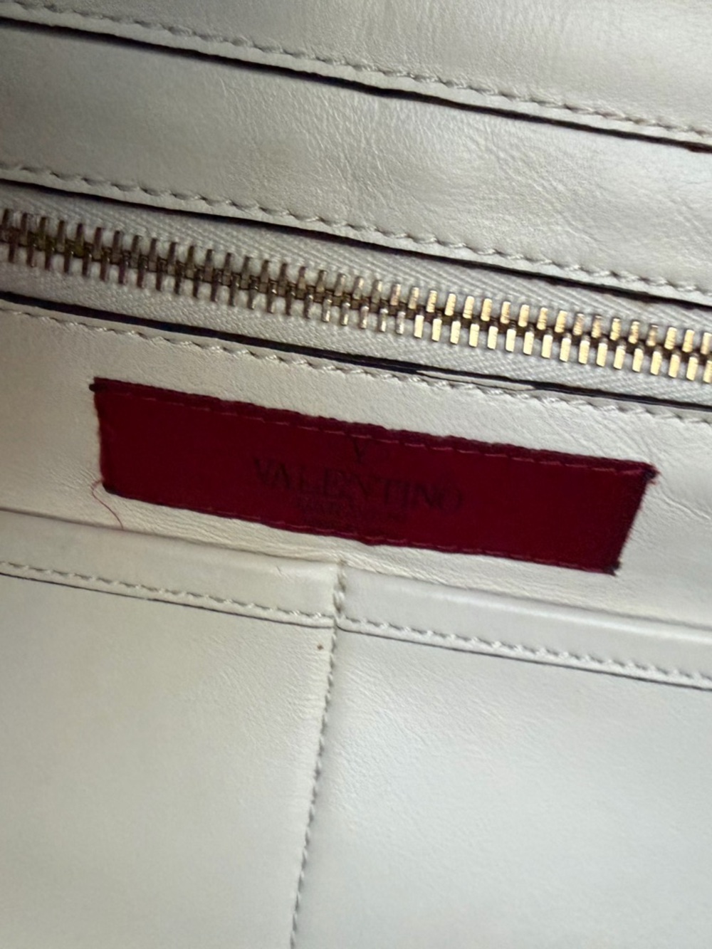 Valentino Garavani rockstud white bag - Picture 4 of 7